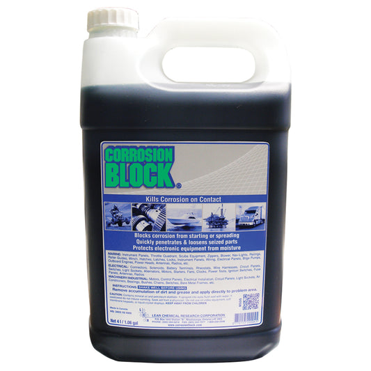 Corrosion Block Liquid 4-Liter Refill - Non-Hazmat, Non-Flammable & Non-Toxic | SendIt Sailing