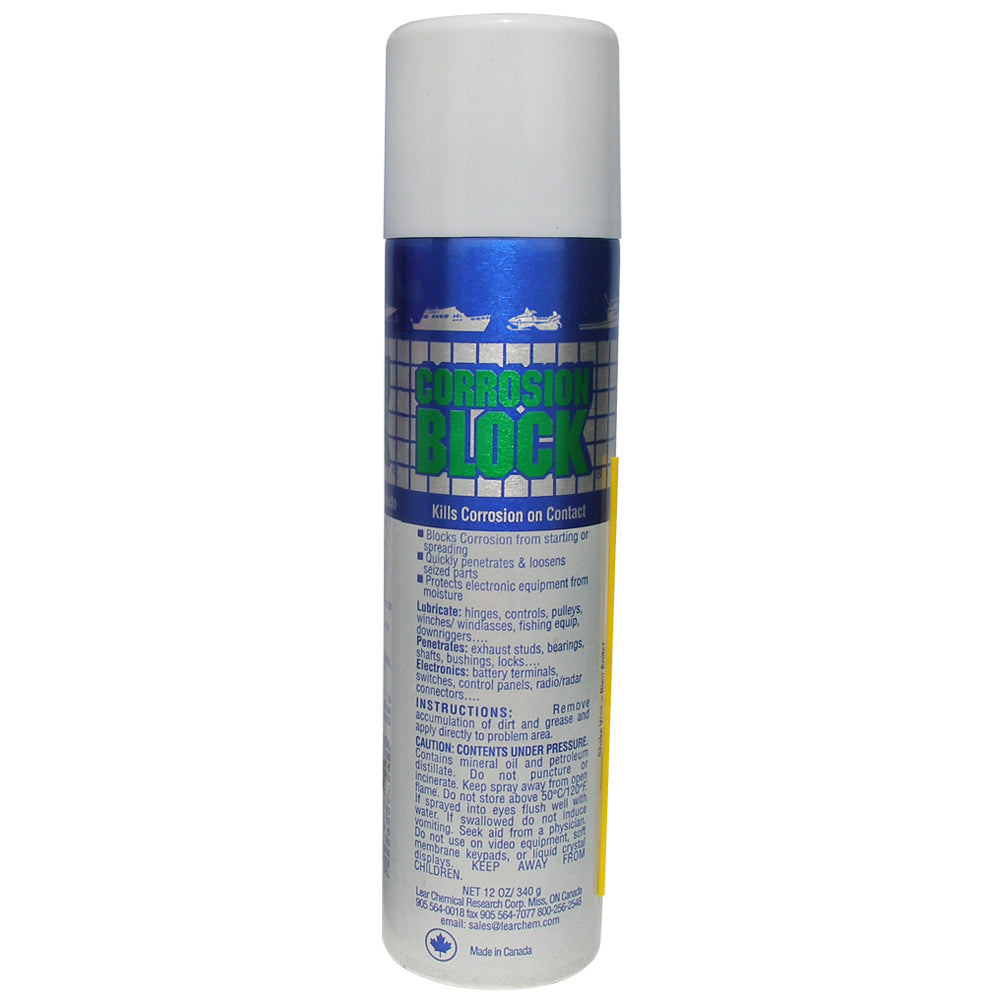 Corrosion Block 12oz Aerosol Can - Non-Hazmat, Non-Flammable & Non-Toxic | SendIt Sailing