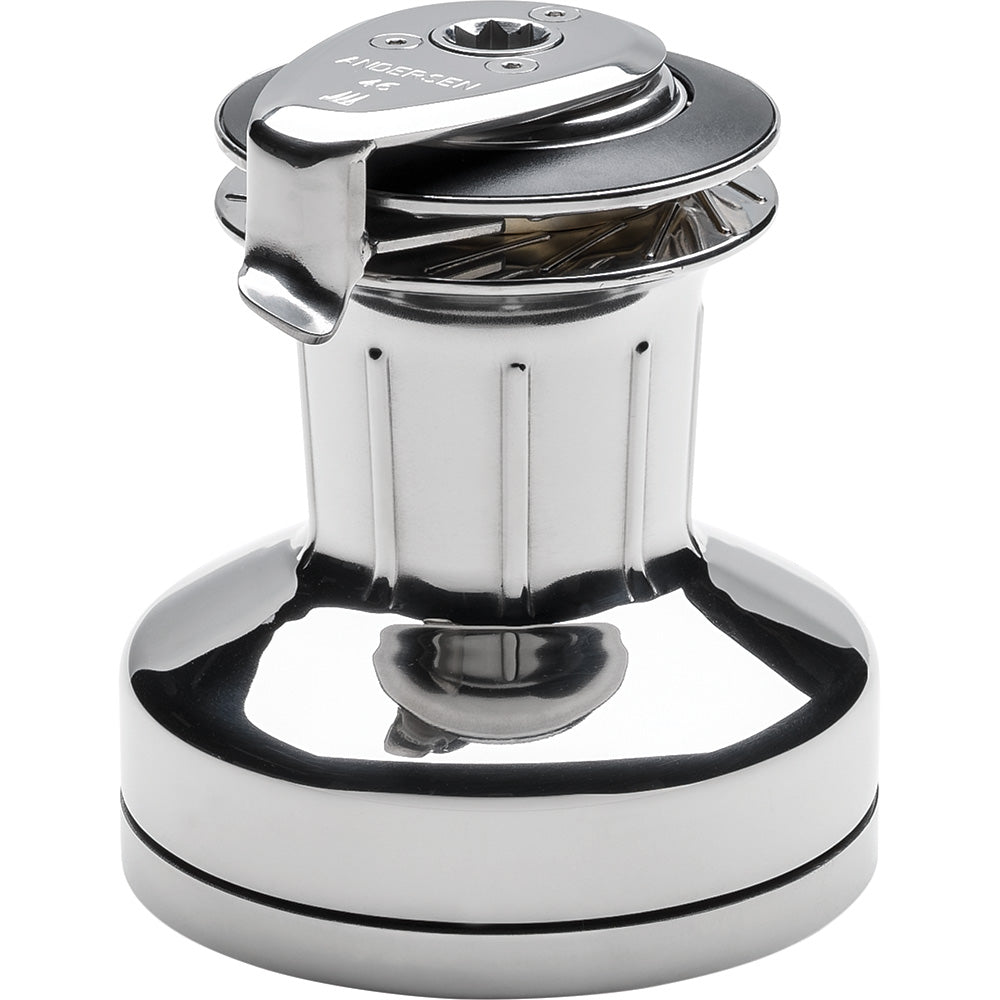 ANDERSEN 46 ST BT - 2-Speed Self-Tailing Manual Winch - Black Trim | SendIt Sailing