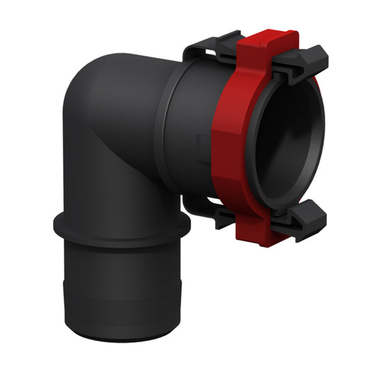 FATSAC Flow-Rite 1-1/8in Elbow Quick Connect Socket for Auto Ballast System | SendIt Sailing