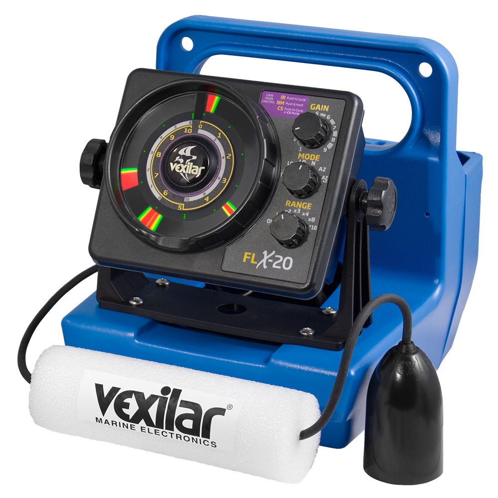 Vexilar FLX-20 Genz Pack with 12 degree Ice Ducer | SendIt Sailing