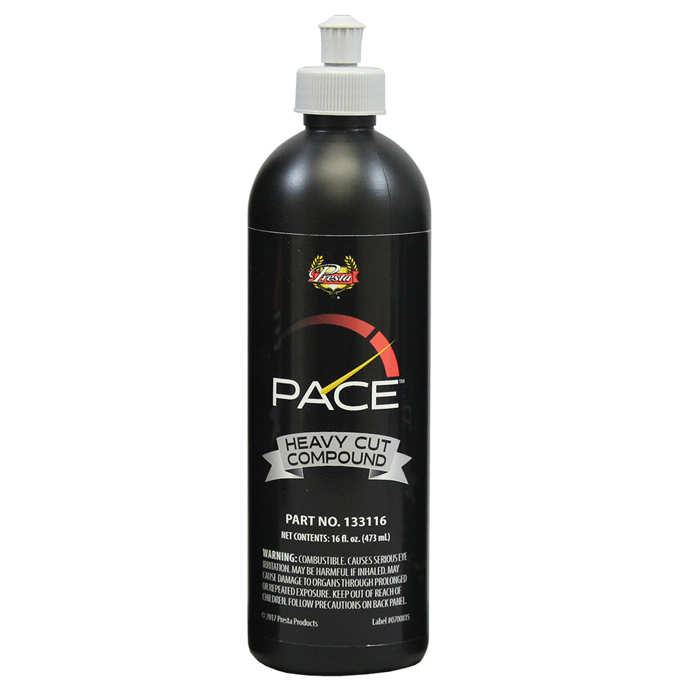 Presta PACE Heavy Cut Compound - 16oz | SendIt Sailing