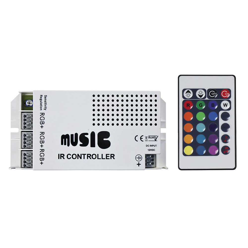 HEISE Sound Activated RGB Controller with IR Remote | SendIt Sailing