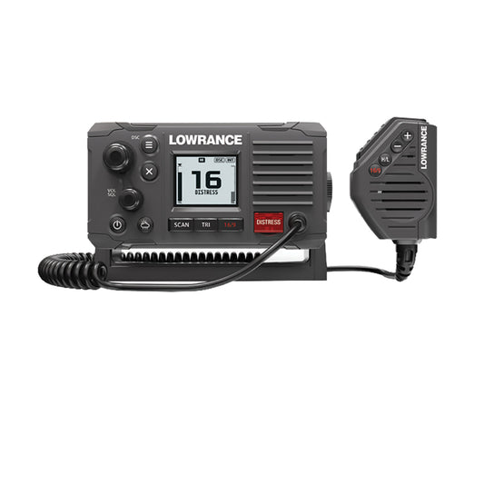 Lowrance Link-6S Class D DSC VHF Radio - Gray - NMEA 0183 | SendIt Sailing