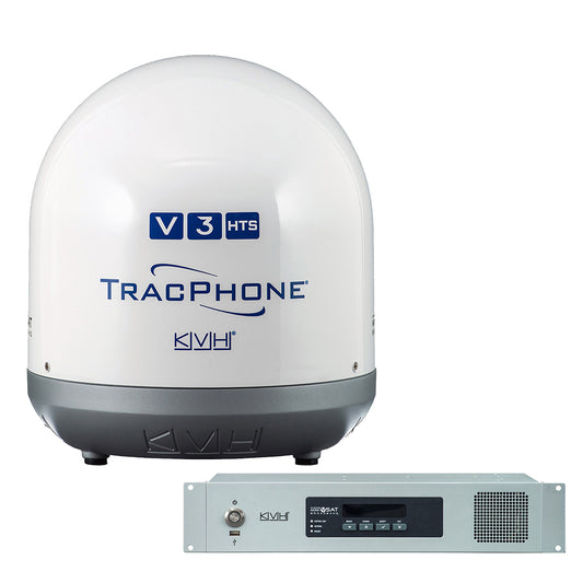 KVH TracPhone V3-HTS Ku-Band 14.5in mini-VSAT | SendIt Sailing