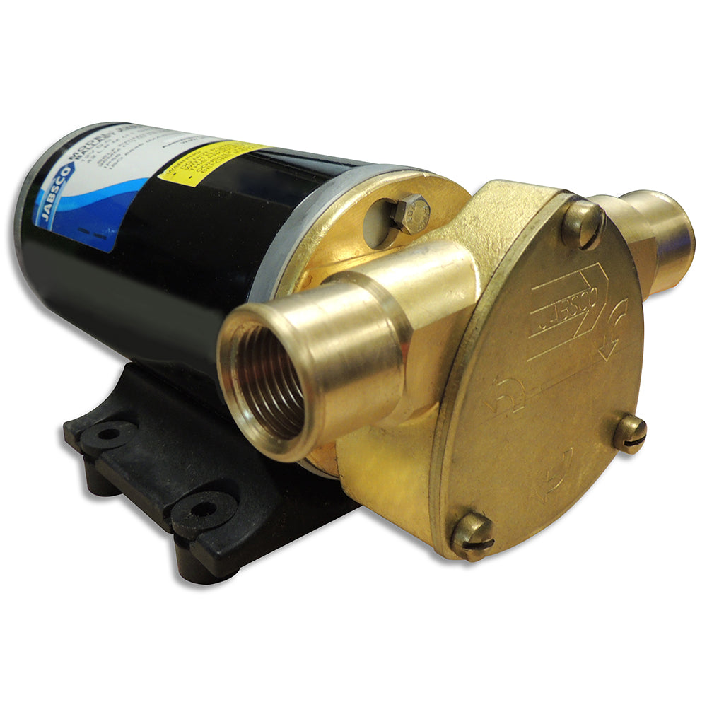 Jabsco Ballast King Bronze DC Pump with o Switch - 15 GPM | SendIt Sailing