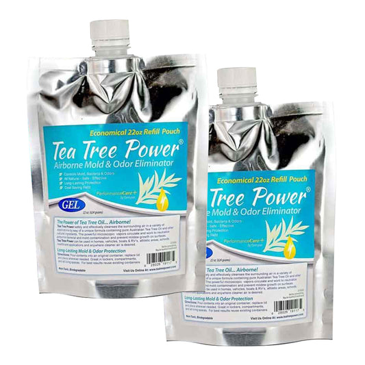 Forespar Tea Tree Power 44oz Refill Pouches (2)-22oz pouches | SendIt Sailing