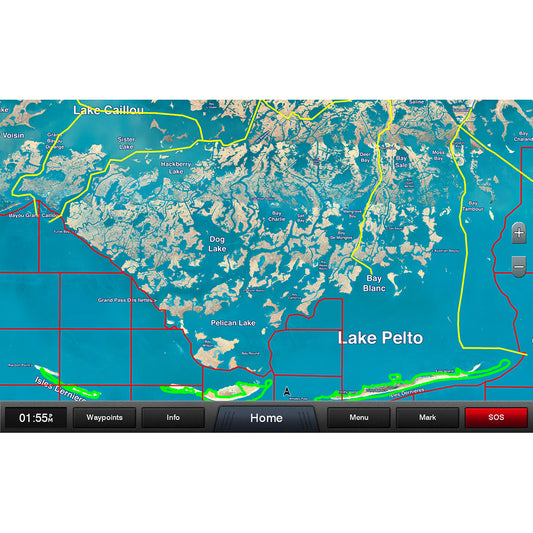 Garmin Standard Mapping - Louisiana Central Premium microSD/SD Card | SendIt Sailing