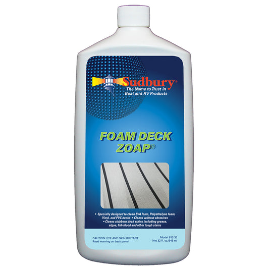 Sudbury Foam Deck Zoap Cleaner - 32oz | SendIt Sailing