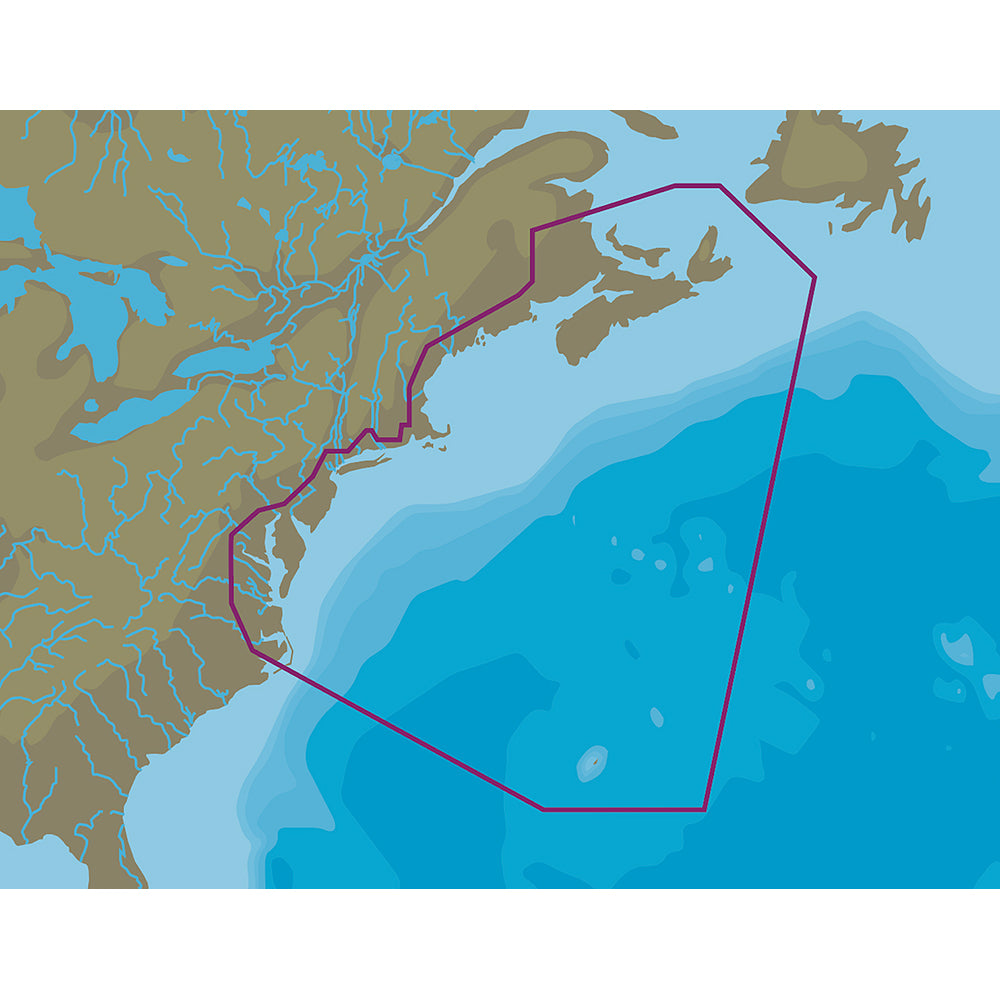 C-MAP 4D NA-D062 Nova Scotia to Chesapeake Bay - microSD/SD | SendIt Sailing