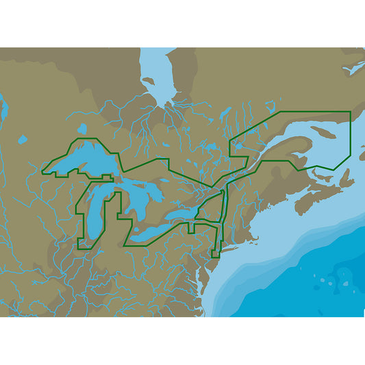 C-MAP 4D NA-D061 Great Lakes and St Lawrence Seaway -microSD/SD | SendIt Sailing