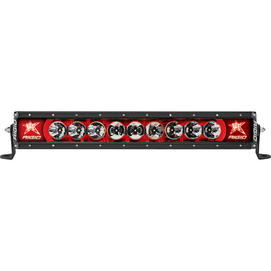 RIGID Industries Radiance+ 20in Red Backlight Black Housing | SendIt Sailing