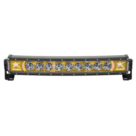 RIGID Industries Radiance+ 20in Curved Amber Backlight Black Housing | SendIt Sailing