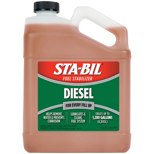 STA-BIL Diesel Formula Fuel Stabilizer & Performance Improver - 1 Gallon | SendIt Sailing