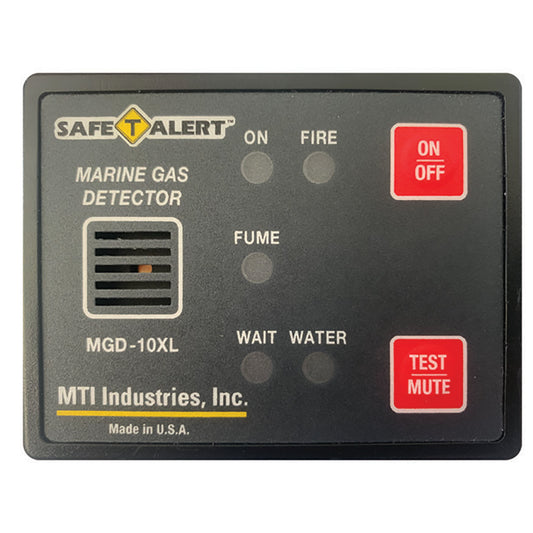 Safe-T-Alert Gas Vapor Alarm Fume, Fire, Bilge Water - Black Surface Mount | SendIt Sailing