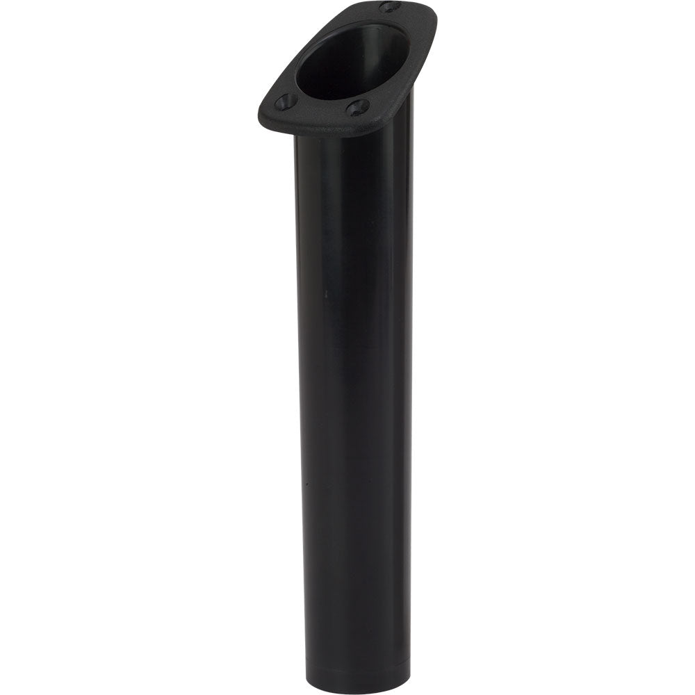 Sea-Dog Narrow Gunnel Flush Mount Rod Holder - Black | SendIt Sailing