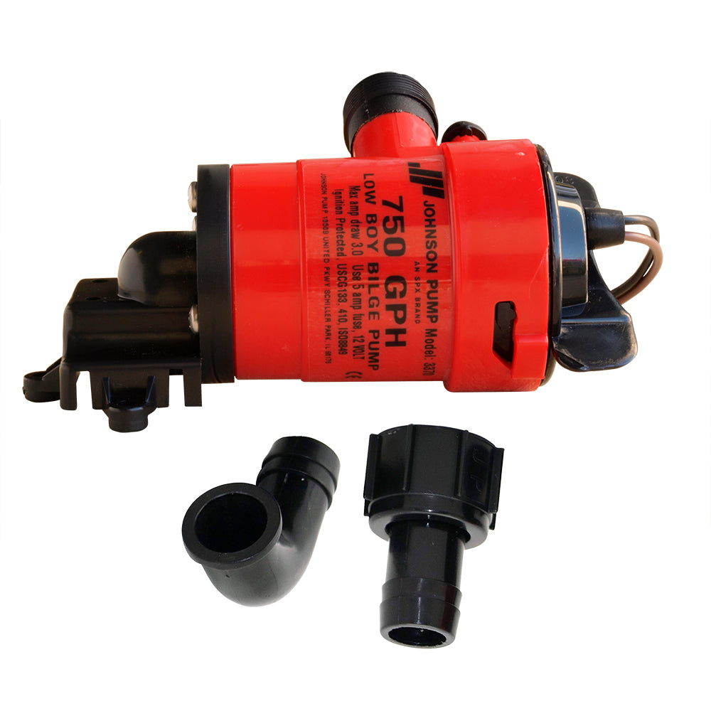 Johnson Pump Low Boy Bilge Pump - 750 GPH - 12V | SendIt Sailing