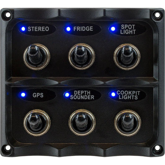Sea-Dog Water Resistant Toggle Switch Panel | SendIt Sailing