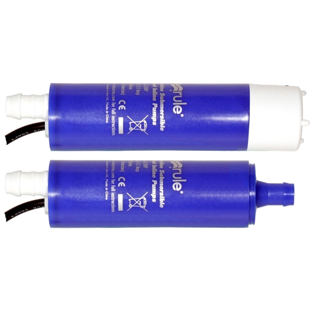 Rule IL200 Plus In-Line Submersible Pump - 24V - 2.8GPM | SendIt Sailing