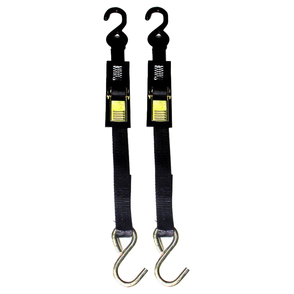 Rod Saver Quick Release Trailer Tie-Down - 1in x 2ft - Pair | SendIt Sailing