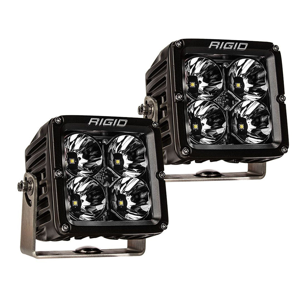 RIGID Industries Radiance Pod XL - Black Case with White Backlight - Pair | SendIt Sailing