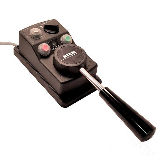 Si-Tex TS203 Full Follow-Up Remote Lever for SP36 and SP38 Pilot System with 40&#39; Cable | SendIt Sailing