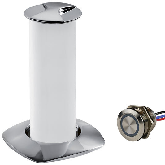Sea-Dog Aurora Stainless Steel LED Pop-Up Table Light - 3W with Touch Dimmer Switch | SendIt Sailing