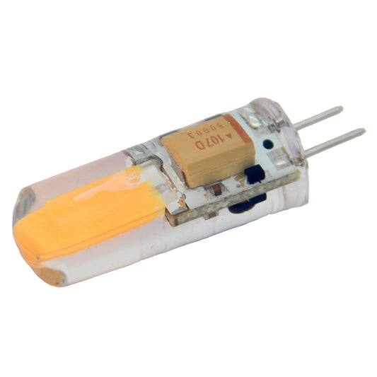 Lunasea Natural White G4 Bulb 2W 10-30VDC Bottom Pin Silicon            Encapsulated | SendIt Sailing