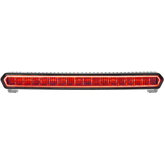 RIGID Industries SR-L Series 20in Off-Road LED Light Bar - Black with Red Halo Back Lighting | SendIt Sailing