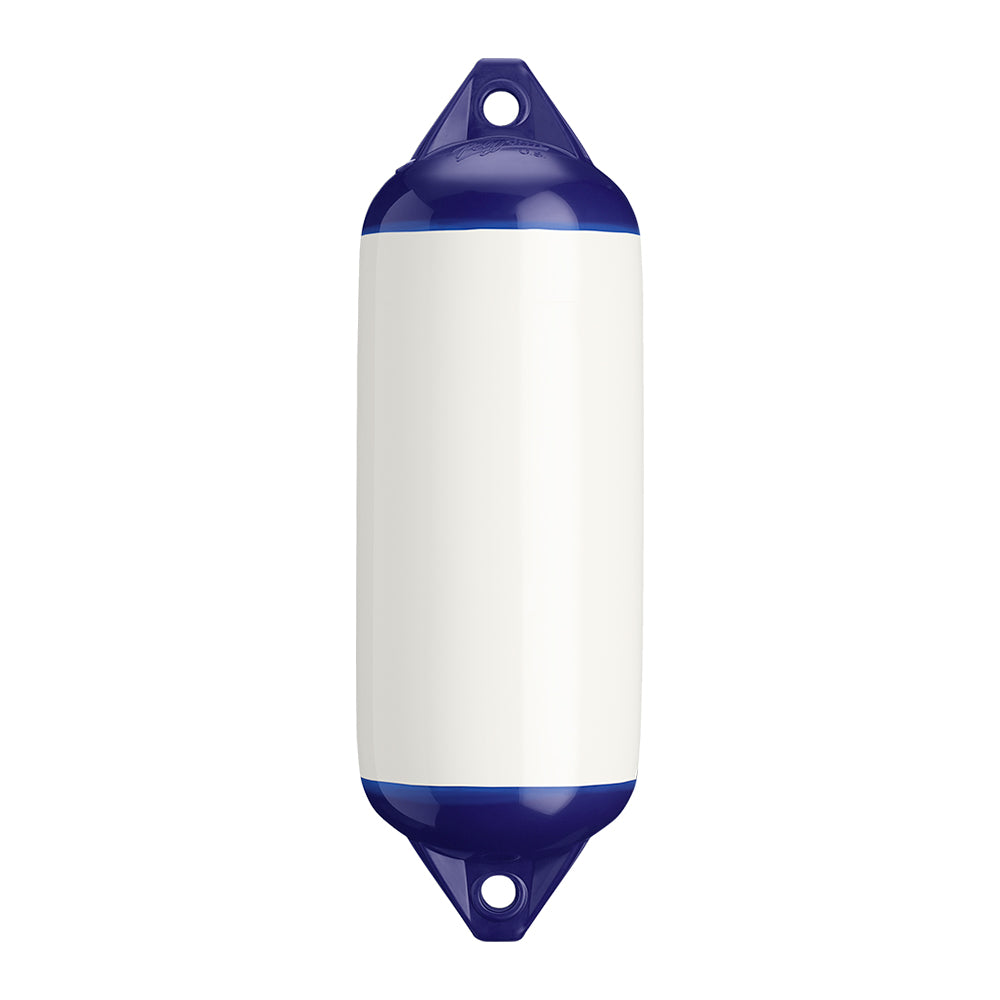 Polyform F-2 Twin Eye Fender 8.2in x 25in - White | SendIt Sailing