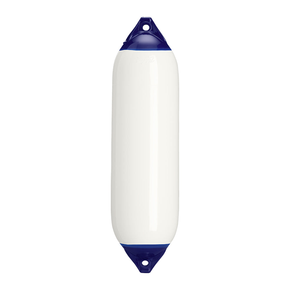 Polyform F-6 Twin Eye Fender 11in x 42in - White | SendIt Sailing