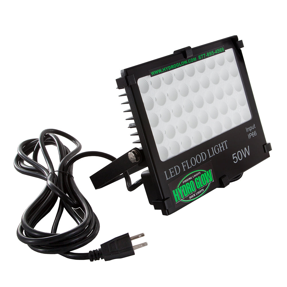 Hydro Glow FL50 50with 120VAC Flood Light - White | SendIt Sailing