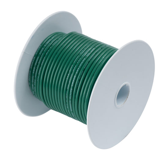 Ancor Tinned Copper Wire - 6 AWG - Green - 25ft | SendIt Sailing