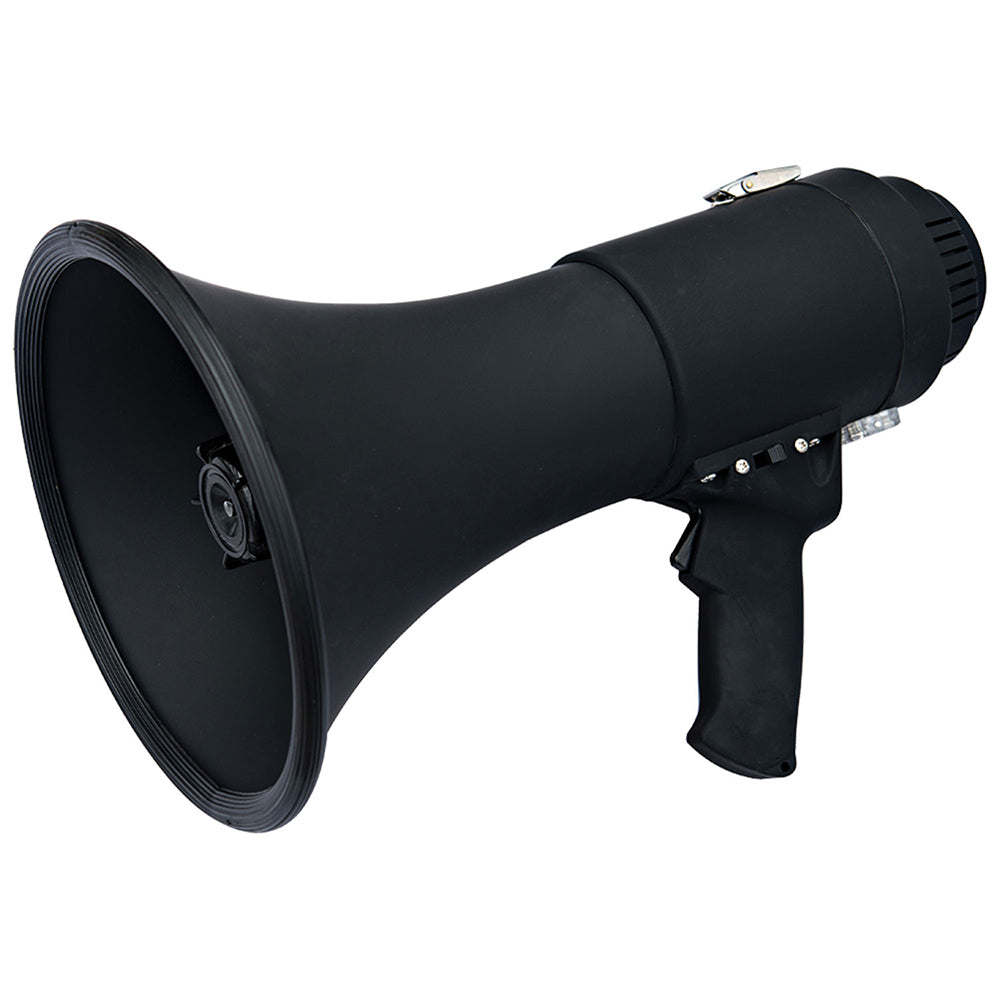 Speco All-Black Deluxe Megaphone with Siren - 15W | SendIt Sailing