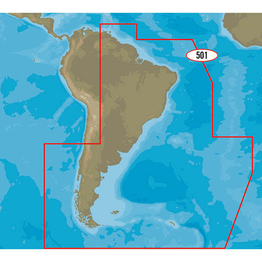 C-MAP 4D SA-D501 Gulf of Paria to Cape Horn | SendIt Sailing