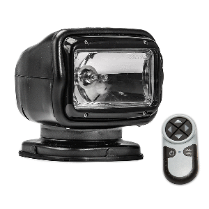 Golight Radioray GT Series Permanent Mount - Black Halogen - Wireless Handheld Remote | SendIt Sailing