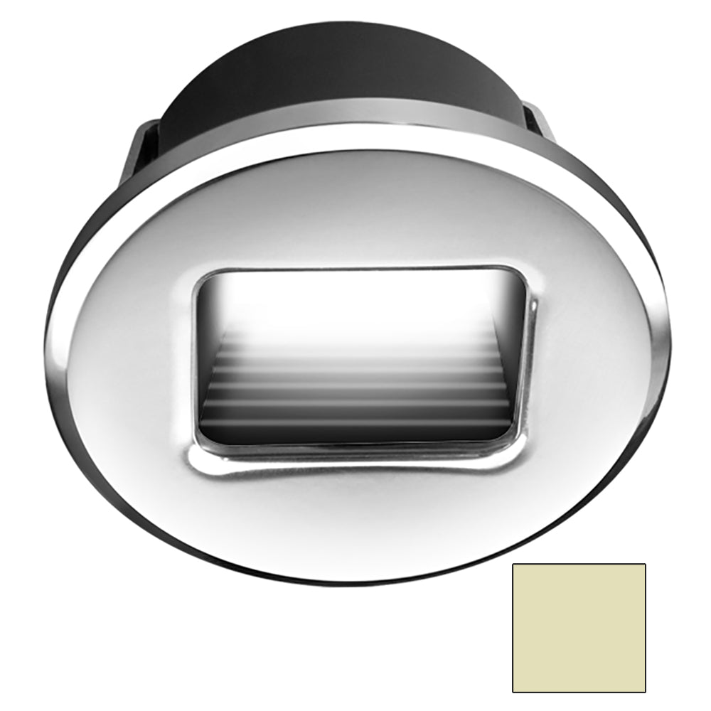 i2Systems Ember E1150Z Snap-In - Polished Chrome - Round - Warm White Light | SendIt Sailing