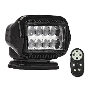 Golight Stryker ST Series Permanent Mount Black LED with Wireless Handheld Remote | SendIt Sailing