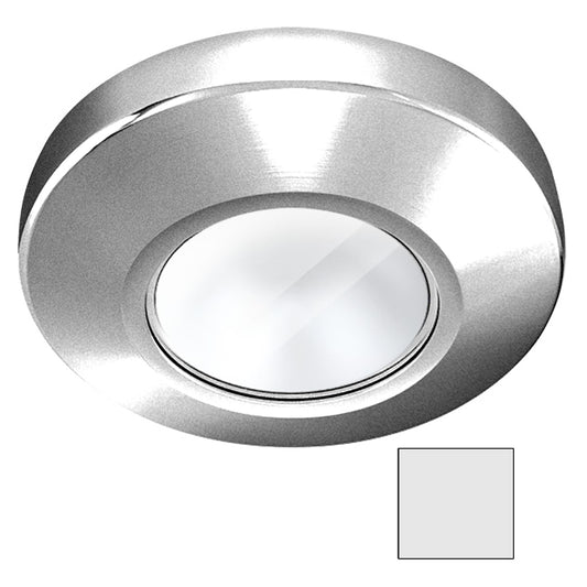 i2Systems Profile P1101 2.5W Surface Mount Light - Cool White - Brushed Nickel Finish | SendIt Sailing