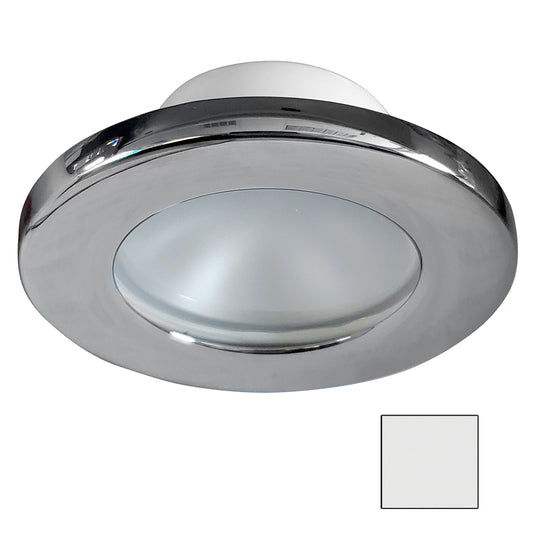 i2Systems Apeiron A3101Z 2.5W Screw Mount Light - Cool White - Polished Chrome Finish | SendIt Sailing