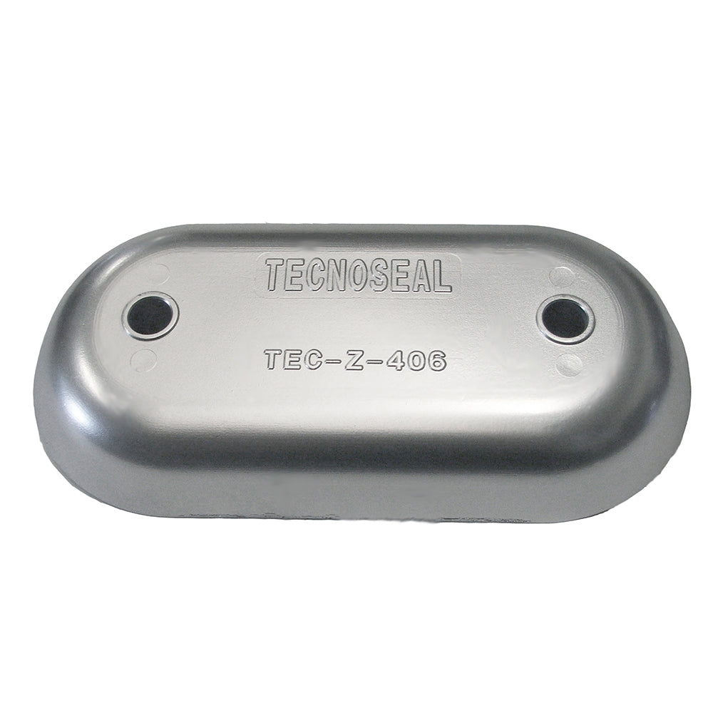 Tecnoseal Magnesium Hull Plate Anode 8-3/8in x 4-1/32in x 1-1/16in | SendIt Sailing