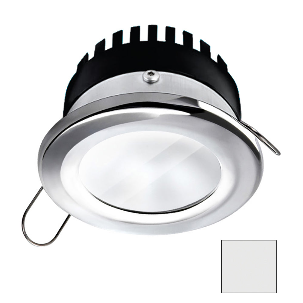 i2Systems Apeiron A506 6W Spring Mount Light - Round - Cool White - Polished Chrome Finish | SendIt Sailing