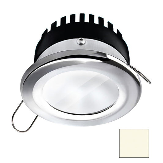 i2Systems Apeiron A506 6W Spring Mount Light - Round - Neutral White - Polished Chrome Finish | SendIt Sailing