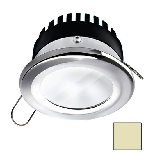 i2Systems Apeiron A506 6W Spring Mount Light - Round - Warm White - Polished Chrome Finish | SendIt Sailing