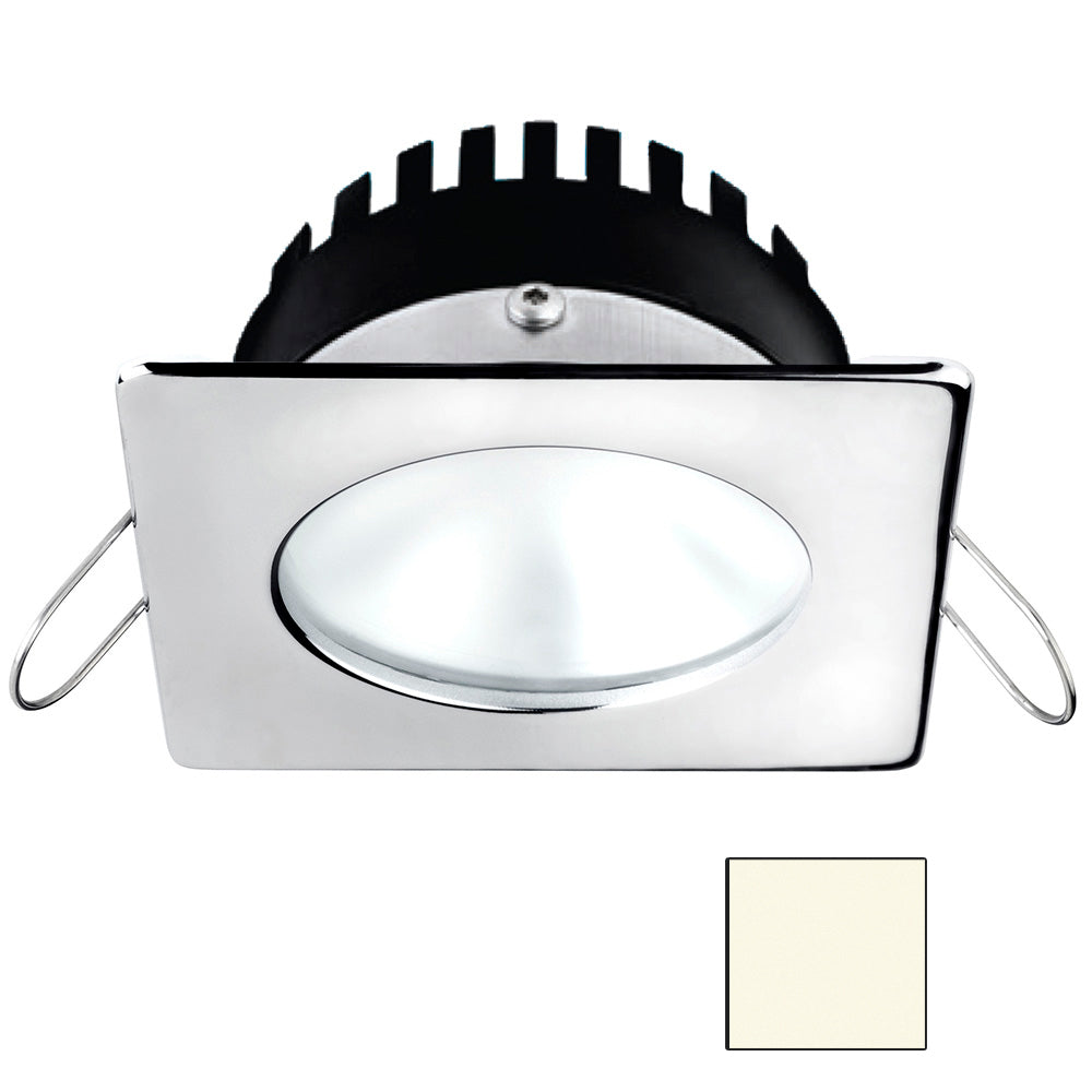 i2Systems Apeiron A506 6W Spring Mount Light - Square/Round - Neutral White - Polished Chrome Finish | SendIt Sailing