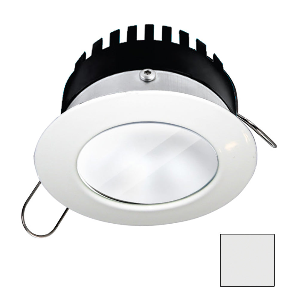 i2Systems Apeiron PRO A506 - 6W Spring Mount Light - Round - Cool White - White Finish | SendIt Sailing