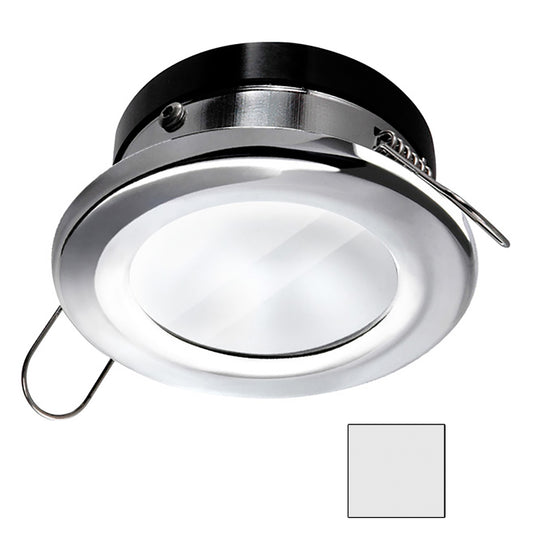 i2Systems Apeiron A1110Z - 4.5W Spring Mount Light - Round - Cool White - Chrome Finish | SendIt Sailing