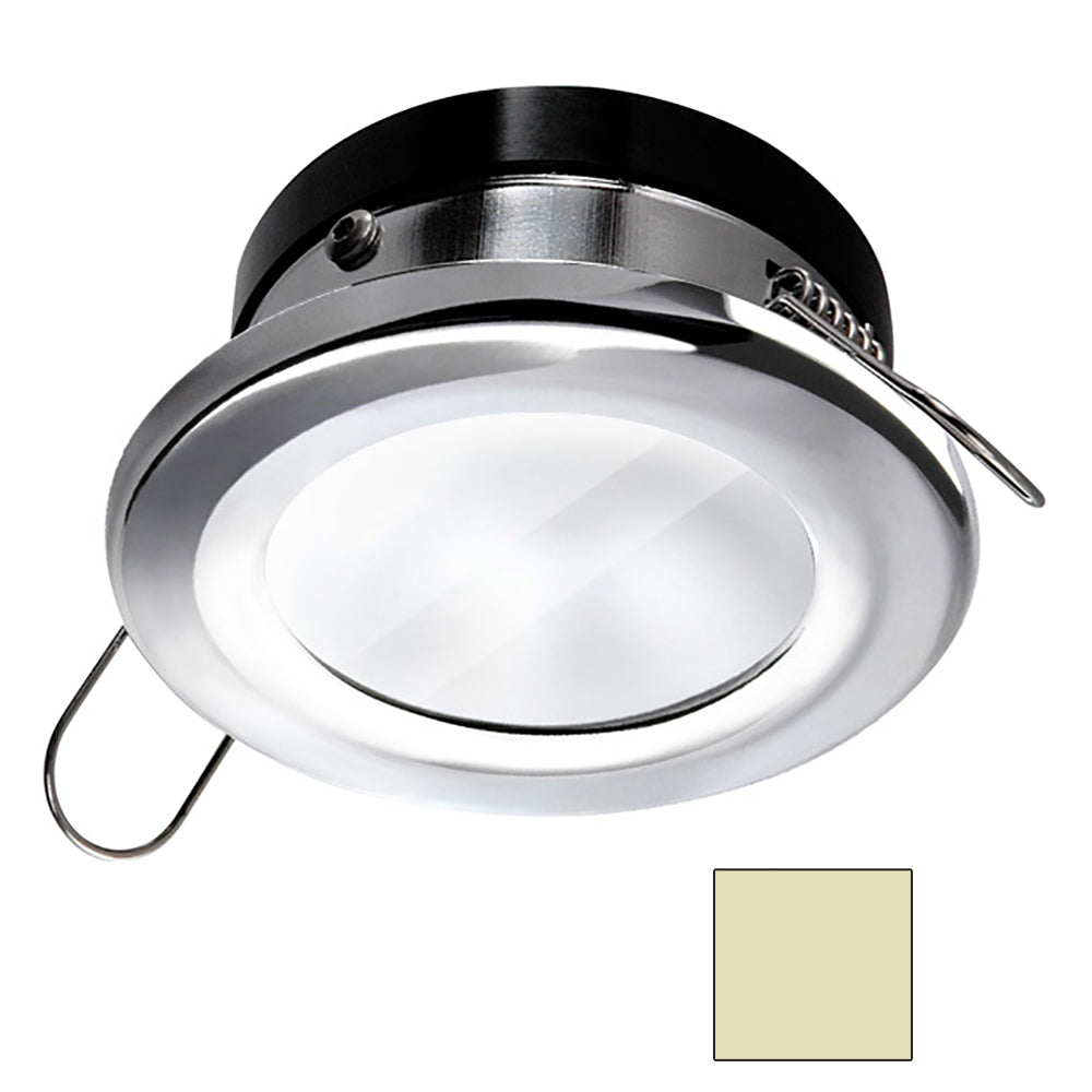 i2Systems Apeiron A1110Z - 4.5W Spring Mount Light - Round - Warm White - Chrome Finish | SendIt Sailing