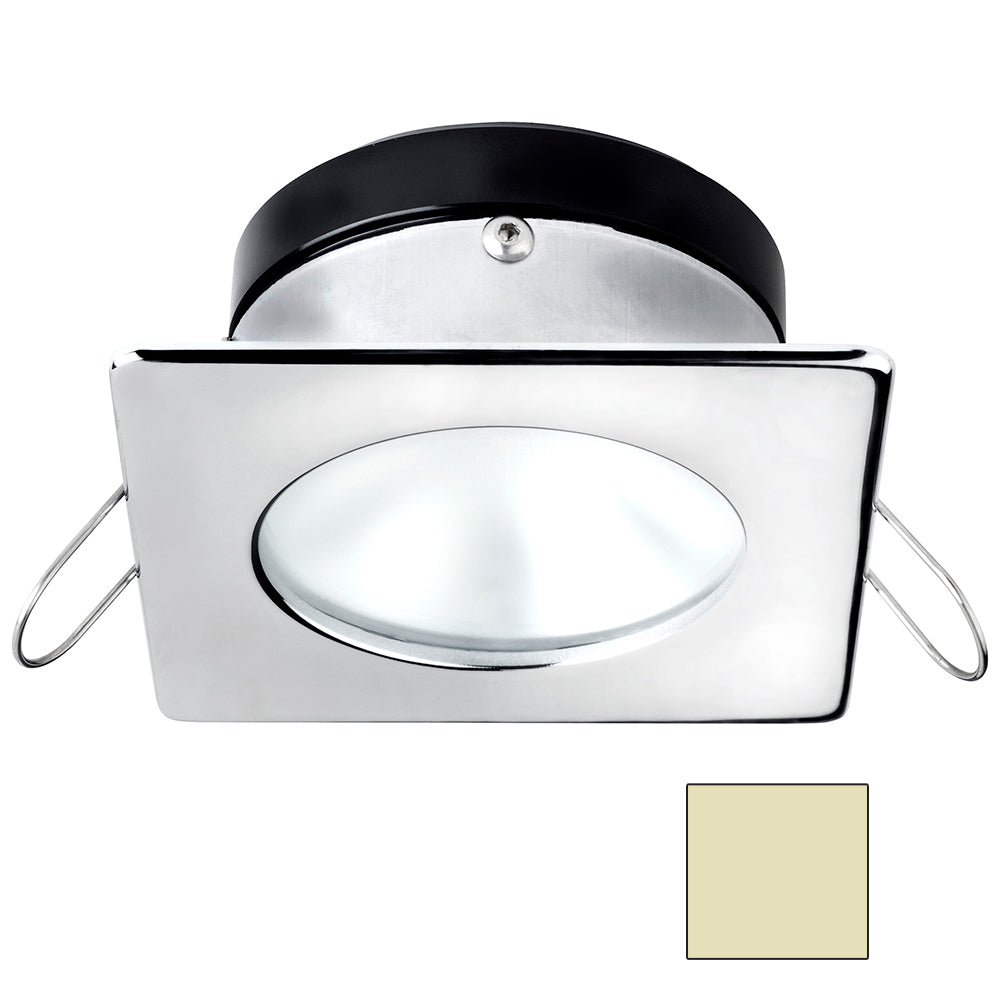 i2Systems Apeiron A1110Z - 4.5W Spring Mount Light - Square/Round - Warm White - Chrome Finish | SendIt Sailing