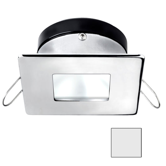 i2Systems Apeiron A1110Z - 4.5W Spring Mount Light - Square/Square - Cool White - Chrome Finish | SendIt Sailing